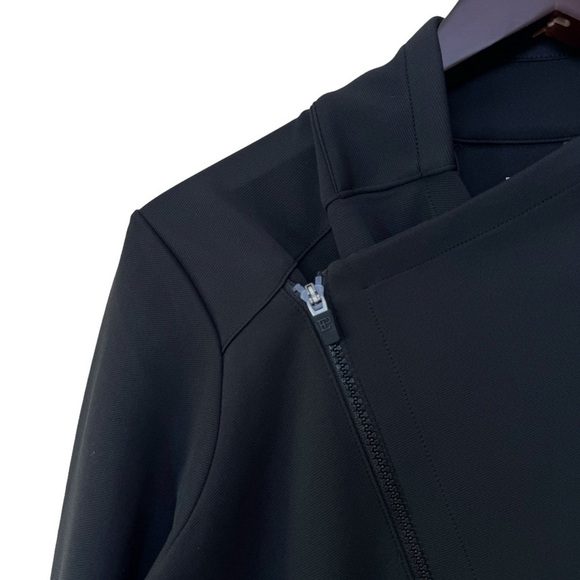 EP Pro New York Golf Black Asymmetrical Zip Moto Golf Jacket Size M - Picture 4 of 11